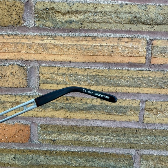 Cartier Chrome Grey Sunglasses - Picture 7 of 8